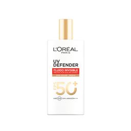 Protector Solar L'Oréal Paris UV Defender Fluido Tono Medio FPS50+ x 40 g