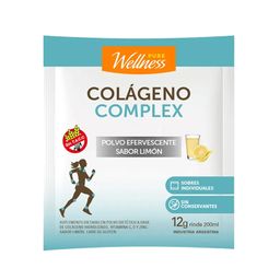Suplemento Dietario Pure Wellness Colágeno Complex Efervecente x 15 un
