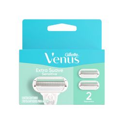 Repuesto para Máquina de Afeitar Gillette Venus Sensitive Extra Suave x 2 un