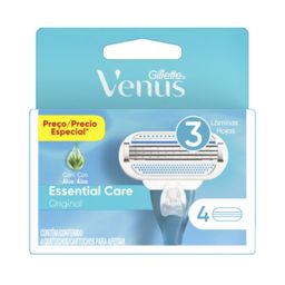Repuesto Venus para Máquina de Afeitar Original x 4 un