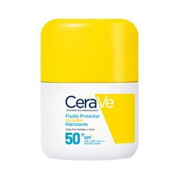 Protector Solar Facial CeraVe Fluido Invisible Hidratante Spf 50+ x 50 ml