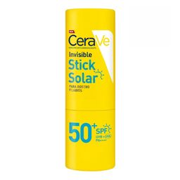 Protector Solar Facial CeraVe en Barra Invisible Spf 50+ x 8 g