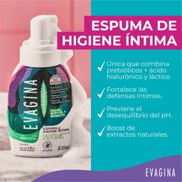 Espuma para Higiene Íntima Evagina x 240 ml