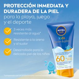 Protector Solar Nivea Swim & Play Kids Fps 60 x 150 ml