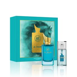 Set Cofre EDP Al Shams Erba Spirit x 80 ml + Body Splash