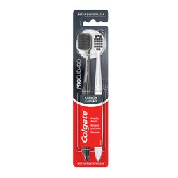 Cepillo Dental Colgate Pro Cuidado Carbón x 2 un