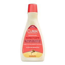 Quitaesmalte Cutex Humectante con Aceite de Almendra x 50 ml