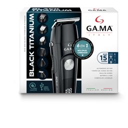 Cortadora de Pelo Gama GCX 630 Black Titanium Usb