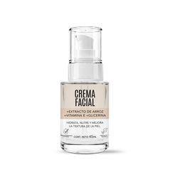 Crema Facial Get the Look Arroz x 45 g