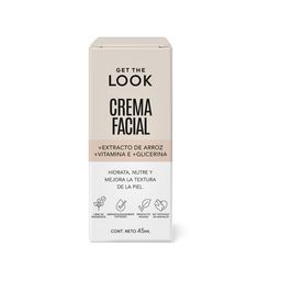 Crema Facial Get the Look Arroz x 45 g