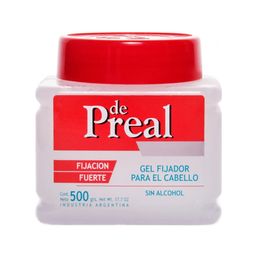 Gel De Preal Fijación Fuerte x 500 g