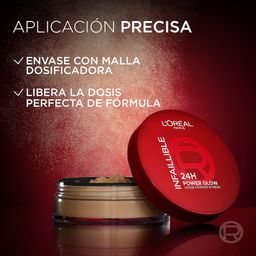 Polvo Traslúcido L'Oréal Paris Infaillible Power Glow