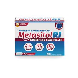 Suplemento Dietario Metasitol Ri Sobrepeso Controller x 60 Cáps