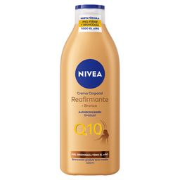 Loción Corporal Autobronceante + Reafirmante Nivea Q10 x 400 ml