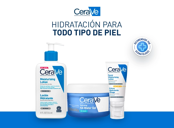 Aprovecha Cerave Hidratacion