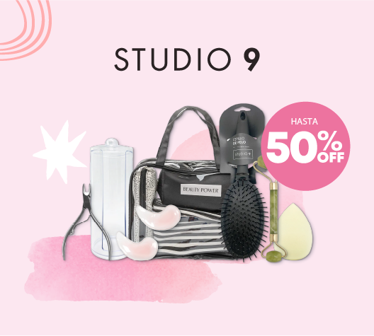 ¡Hasta 50% de ahorro en productos Studio 9!