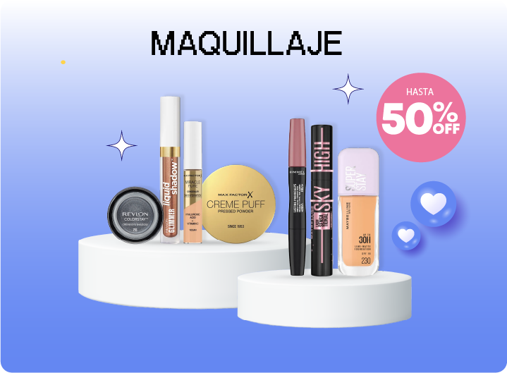 Aprovecha Maquillaje en Descuento en Beauty Week