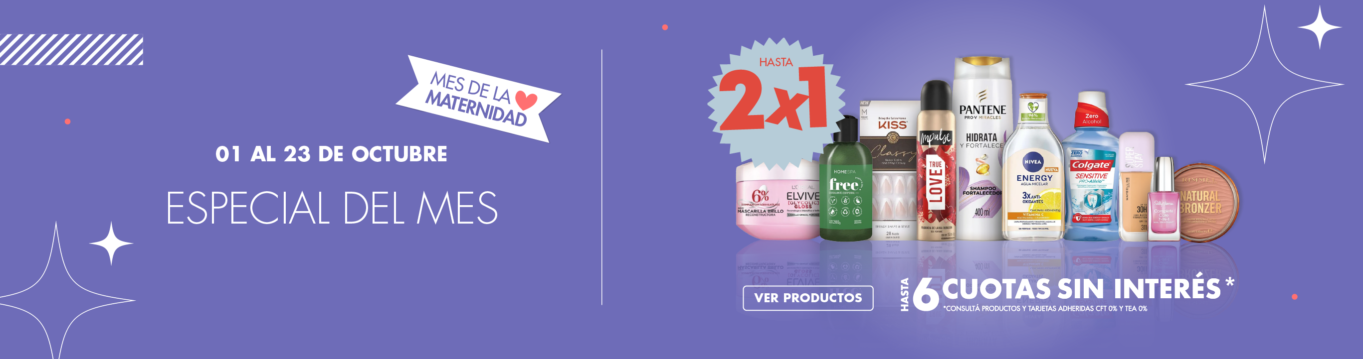 ¡Hasta 2x1 en productos seleccionados!