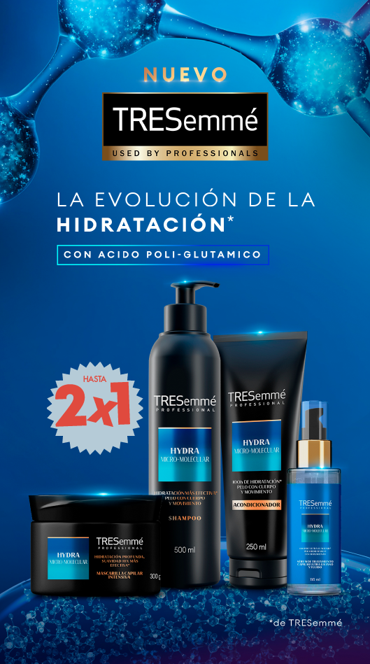 Aprovecha Tresemme en 2x1