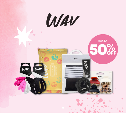 ¡50% de ahorro en productos Wav Kids!