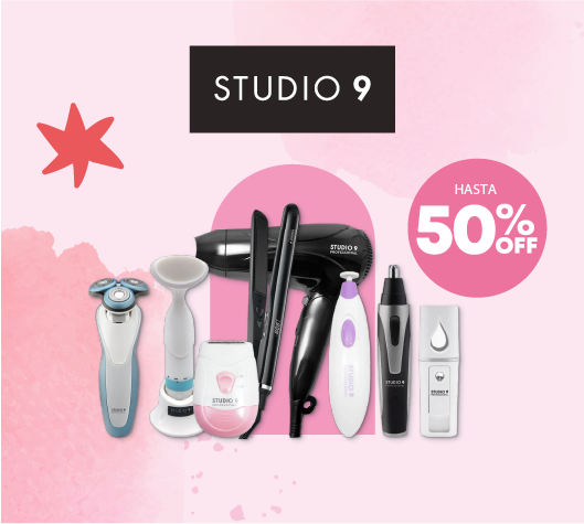 ¡Hasta 50% de ahorro en productos Studio 9 Professional!